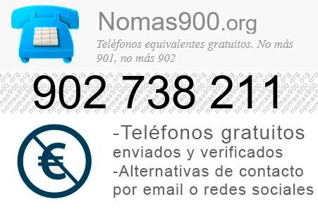 Teléfono 902738211