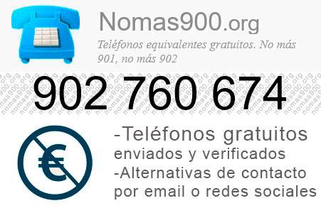 Teléfono 902760674