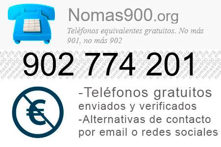 Teléfono 902774201