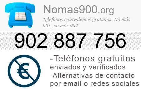 Teléfono 902887756