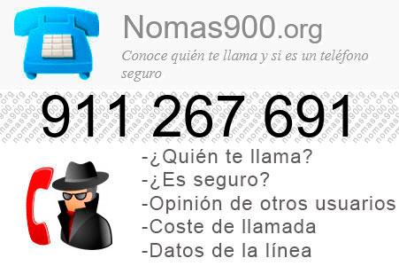 Teléfono 911267691