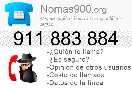 Teléfono 911883884