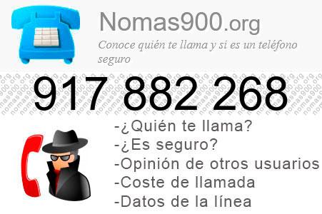 Teléfono 917882268