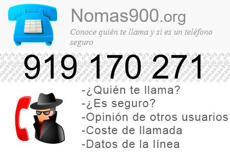 Teléfono 919170271