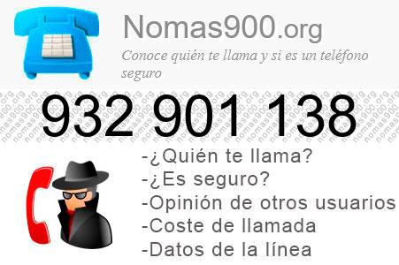 Teléfono 932901138