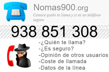 Teléfono 938851308