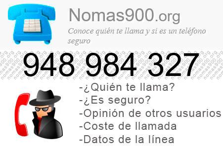 Teléfono 948984327