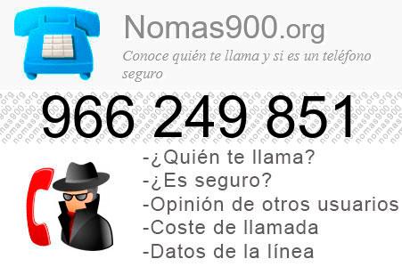 Teléfono 966249851