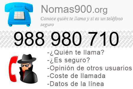 Teléfono 988980710